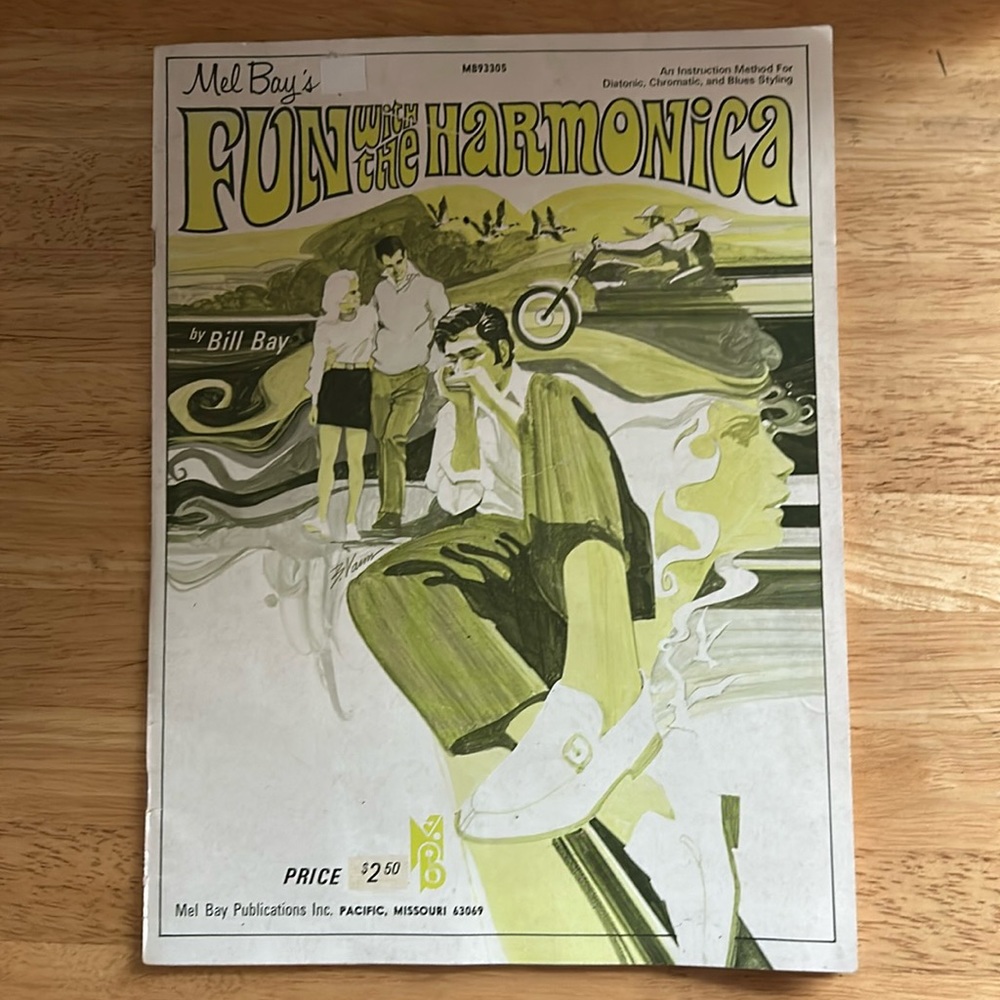Mel Bay Fun With The Harmonica Music Book